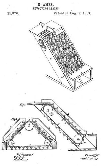 Escalator patent